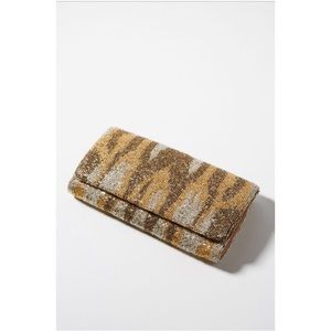 NWT Anthropologie soirée beaded clutch